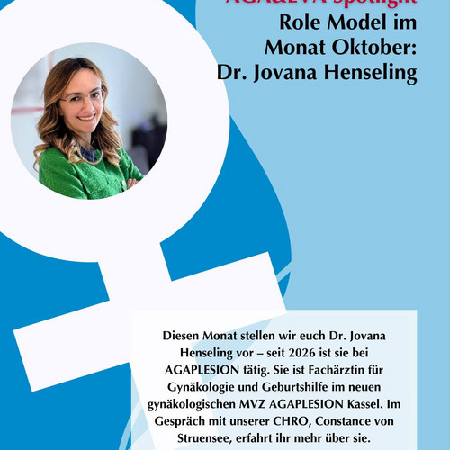 Wir werfen wieder das Scheinwerferlicht an! 💡
Im neuen AGA&EVA Spotlight-Interview stellen wir euch Dr. Jovana Henseling...