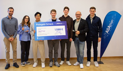 Das Siegerteam der Challenge „Tumroboard 2.0“, „Neural Ninjas“