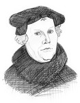 Zeichnung:  Martin Luther