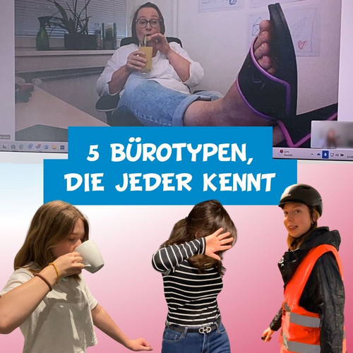 💻 5 Bürotypen, die jeder kennt… 😄

Ob im Meeting, an der Kaffeemaschine oder im Daily Business – manche Charaktere...